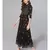 Gold Print Anarkali Kurta