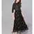 Gold Print Anarkali Kurta