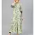 Sage Green Printed A Line Kurta