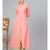Peach A Line Kurta