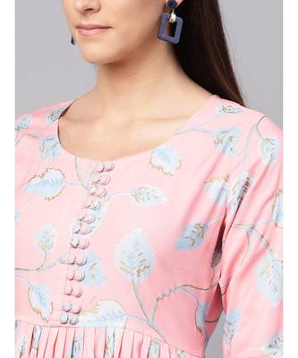 Rayon Jaal Print Dress 2