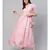 Rayon Jaal Print Dress