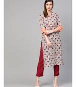 Floral Print Kurta