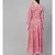 Pink Hand Block Floral Print Dress