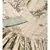 Cream Gold Boota Print Anarkali Dress