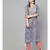 Blue Jaal Print Kurta