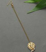 Meet Polki And Pearls Mang Tikka