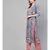 Blue Jaal Print Kurta