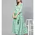 Turquoise Blue Printed Dress