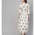 Cream Floral Printed Dress