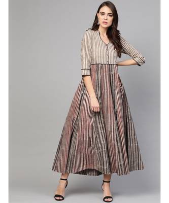 Lining Multicolor Dress 3