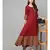 Maroon Anarkali Dress