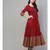 Maroon Anarkali Dress