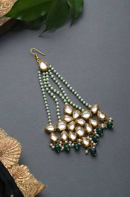Tarani Kundan And Pearls Pasa/ Jhumar 1