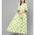 Green Boota Frilled Dress