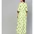 Green Boota Frilled Dress