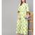 Green Boota Frilled Dress