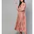 Rose Gold Boota Printed Dress