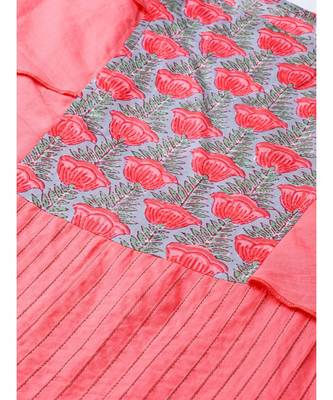 Coral Pintuck Dress 2