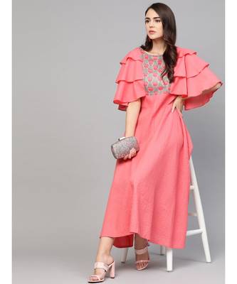 Coral Pintuck Dress 5