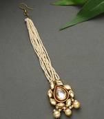 Mannat Polki And Pearls Mang Tikka