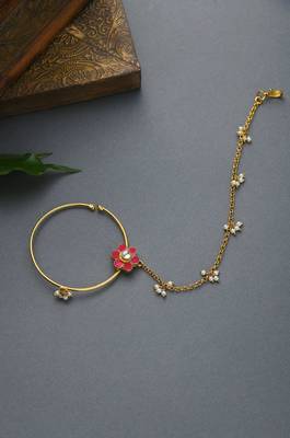 Anjuri Pink Kundan Nosepin 1