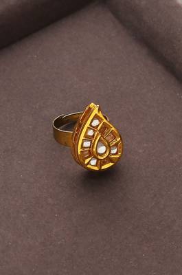Jagriti Kundan Paisley Ring 1