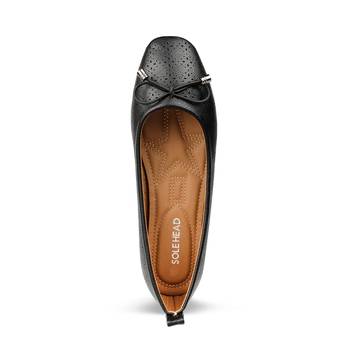 SOLE HEAD Black Women Ballerinas 4