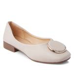 SOLE HEAD White Heels Women Ballerinas