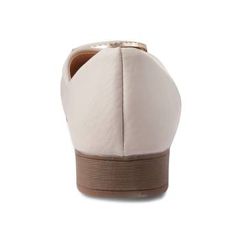 SOLE HEAD White Heels Women Ballerinas 3