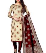 Chiku self design brocade salwar