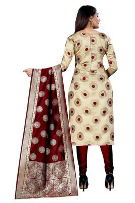 Chiku self design brocade salwar 3