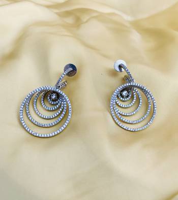Silver earrings 1