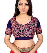 pink embroidered cotton blouse fabric