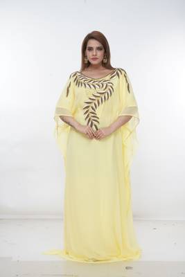 Dubai Kaftan Women Dress Long Gown Farasha Morocco Wear 4