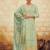 Pista Green Designer Wedding Wear Plazo Suit
