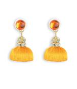 Girls Gold Doomed Jhumka Earrings