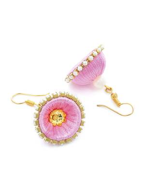 Girls Rose Doomed Jhumka Earrings 2