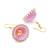 Girls Rose Doomed Jhumka Earrings