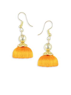 Girls Gold Doomed Jhumka Earrings 1