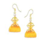 Girls Gold Doomed Jhumka Earrings