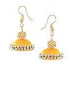Girls Gold Doomed Jhumka Earrings