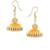 Girls Gold Doomed Jhumka Earrings