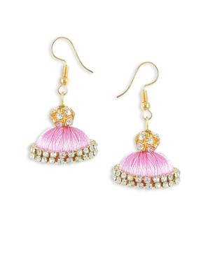 Girls Rose Doomed Jhumka Earrings 1