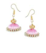 Girls Rose Doomed Jhumka Earrings