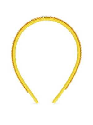 Girls Yellow Ethnic Hairband 3