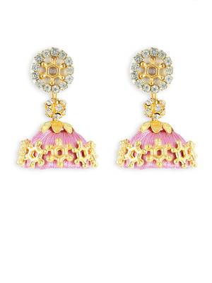 Girls Rose Doomed Jhumka Earrings 1