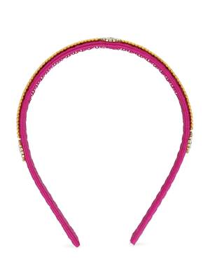 Girls Pink Ethnic Hairband 3