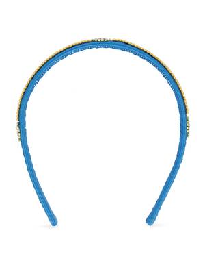 Girls Blue Ethnic Hairband 3