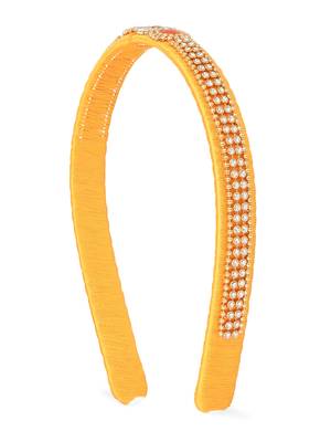 Girls Gold Ethnic Hairband Set 2